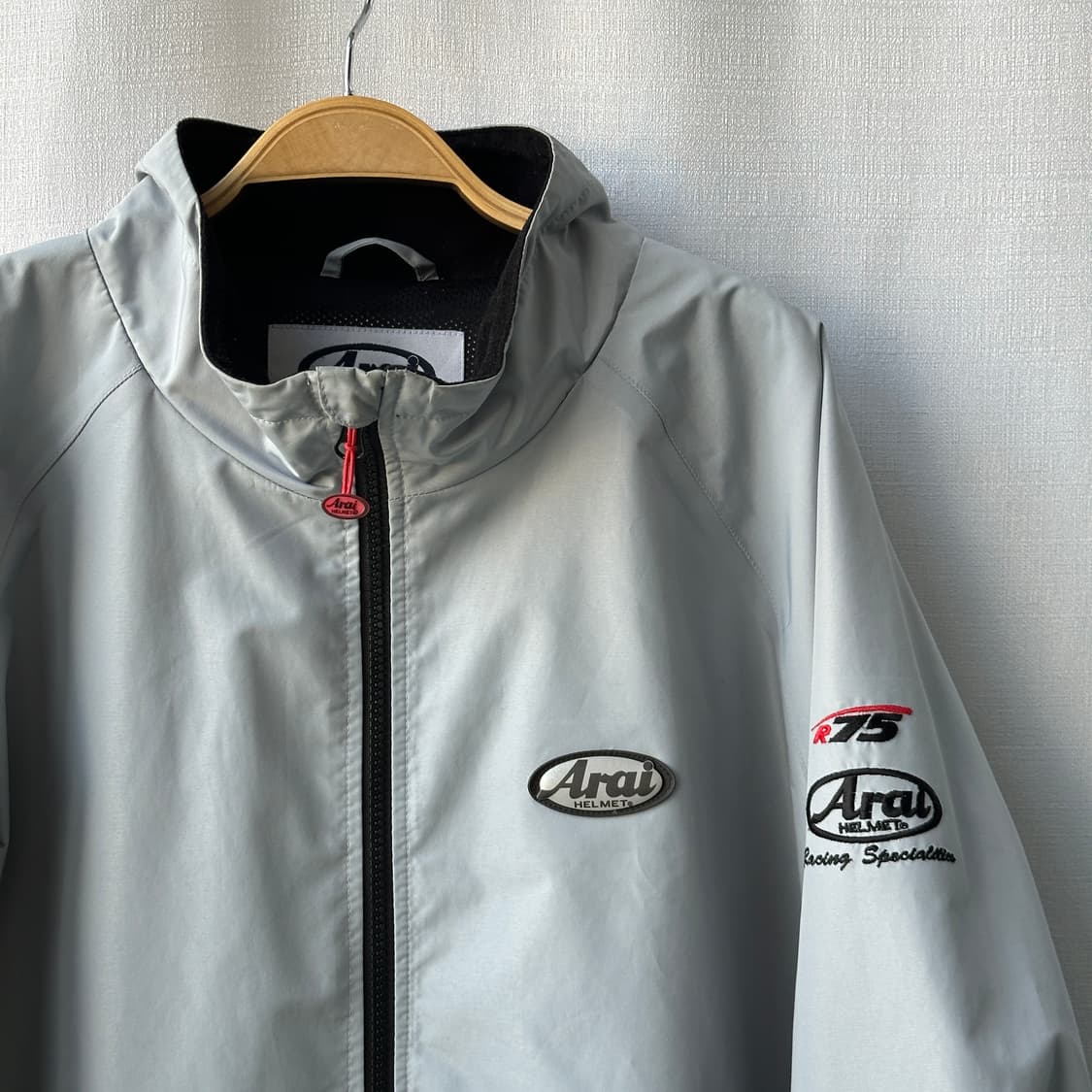 아라이 구형 레이싱 바람막이 자켓 실버 그레이 XXL 상품이미지3