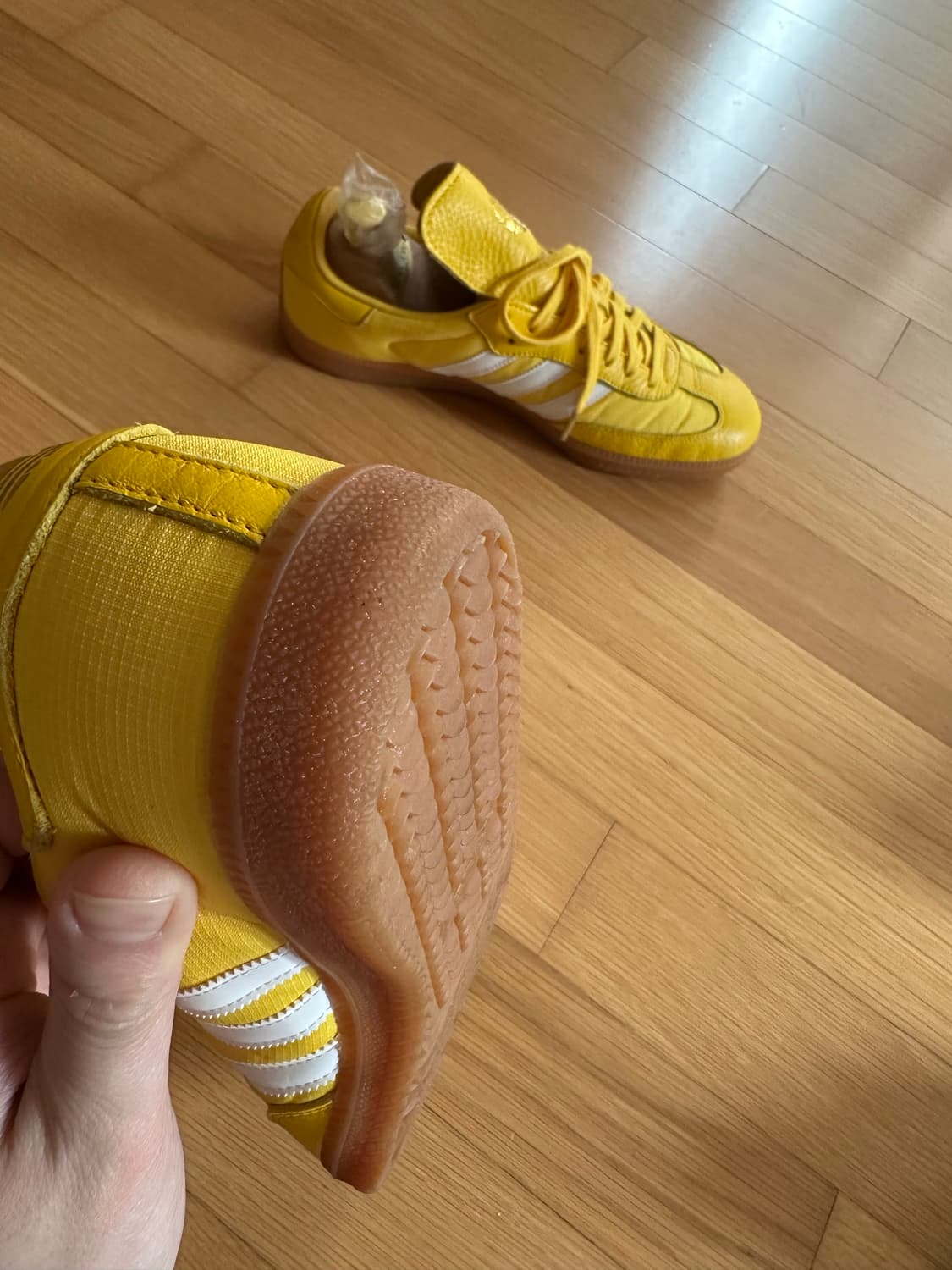 아디다스 삼바 오이스터 콜라보 270 (US9) 옐로우 상품이미지5