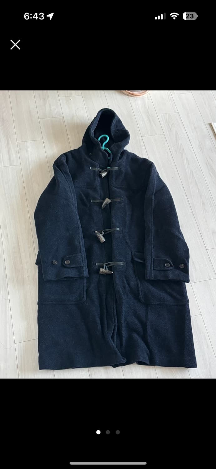 빈티지 울 떡볶이 코트 상품이미지1