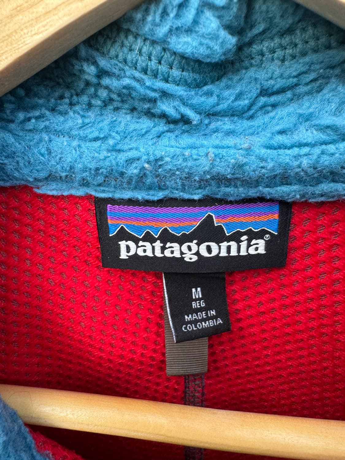 15fa 파타고니아 언더워터블루 레트로x 딥 파일 플리스 후리스 자켓 상품이미지7