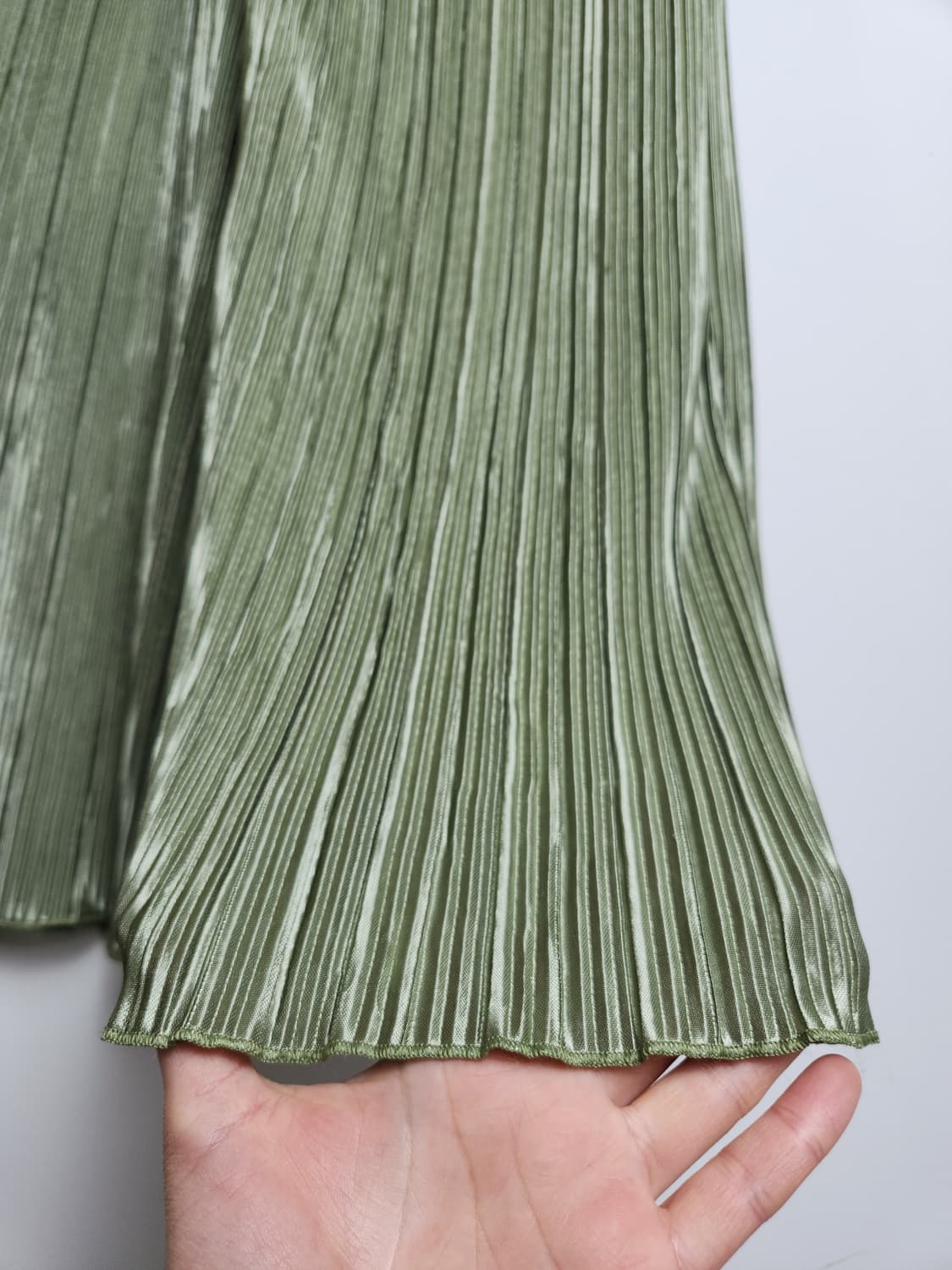 (GU)골지 글로시 롱 팬츠 상품이미지6