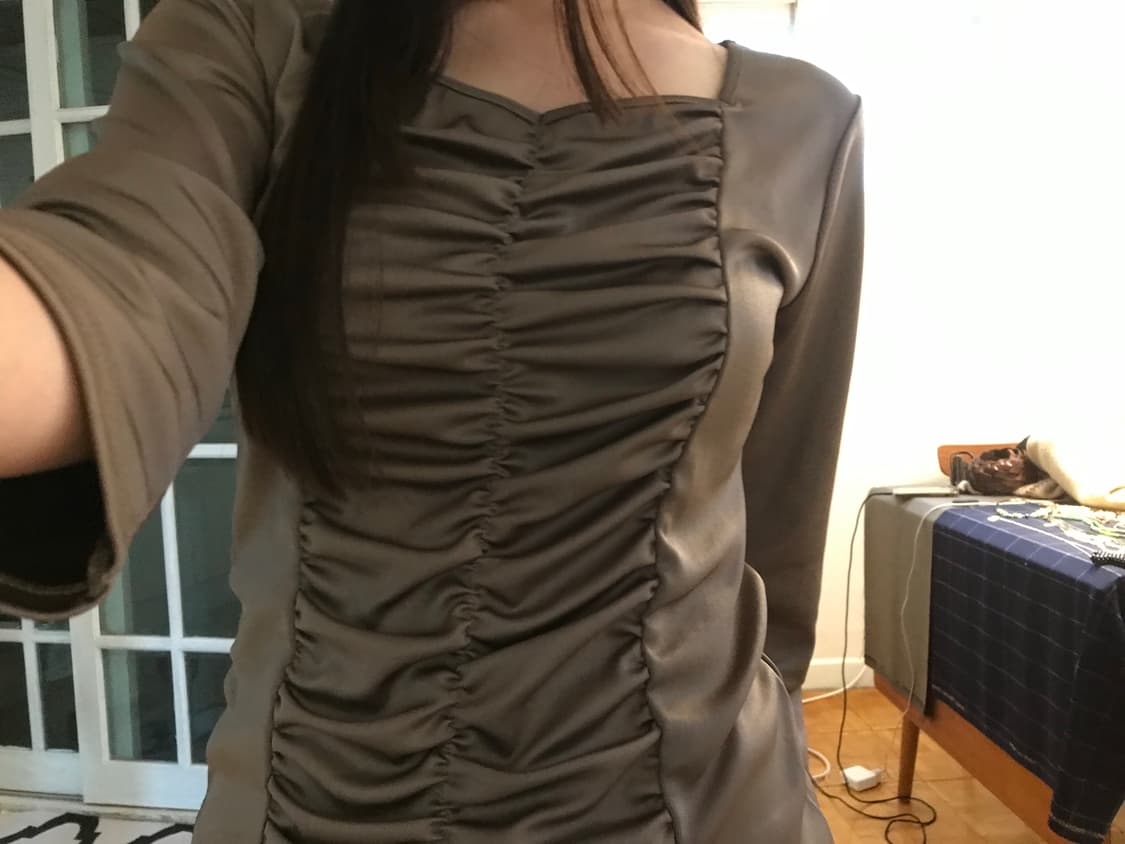 vintage shirring top 상품이미지2