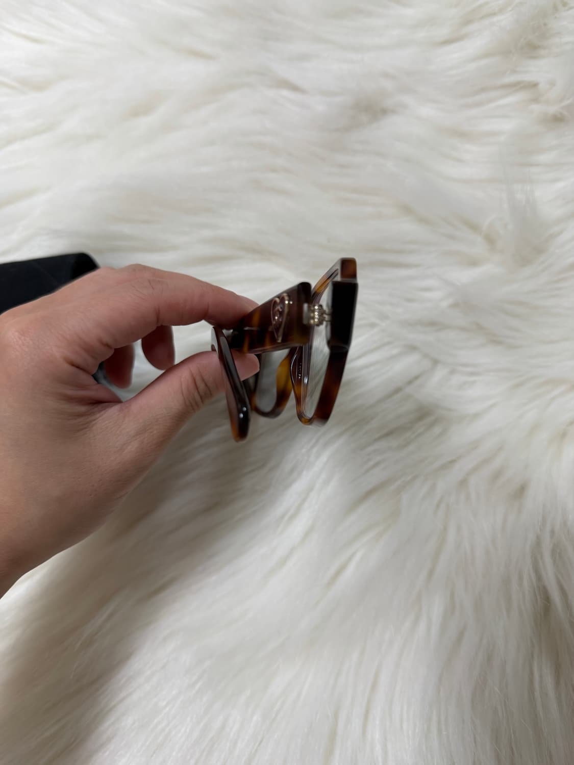 샤넬 하트안경 호피 톨토이즈54mm 상품이미지4