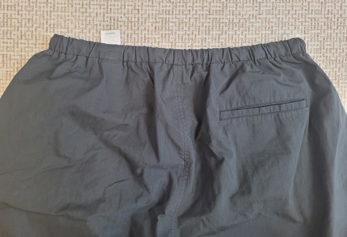 아모멘토 블랙 퍼티그 와이드 팬츠 XL 상품이미지5