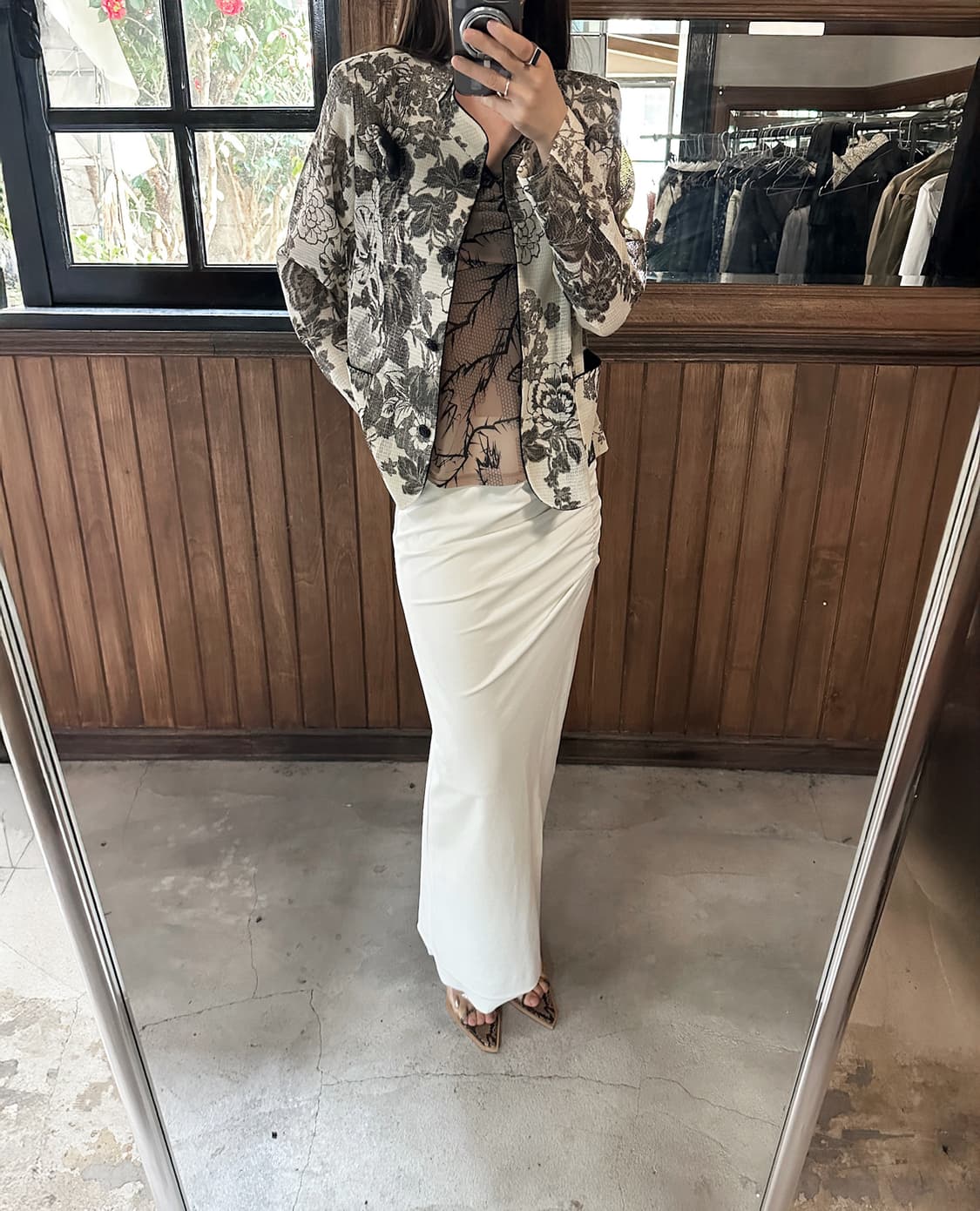 JPV floral jacquard jacket 상품이미지5