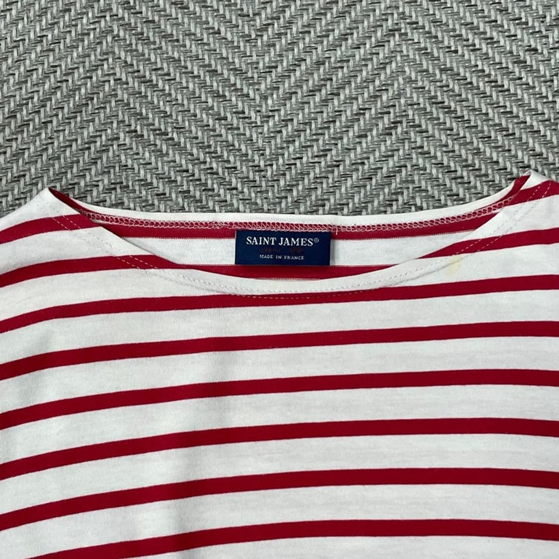 세인트제임스 스트라이프 단가라 티셔츠 v0066 상품이미지7