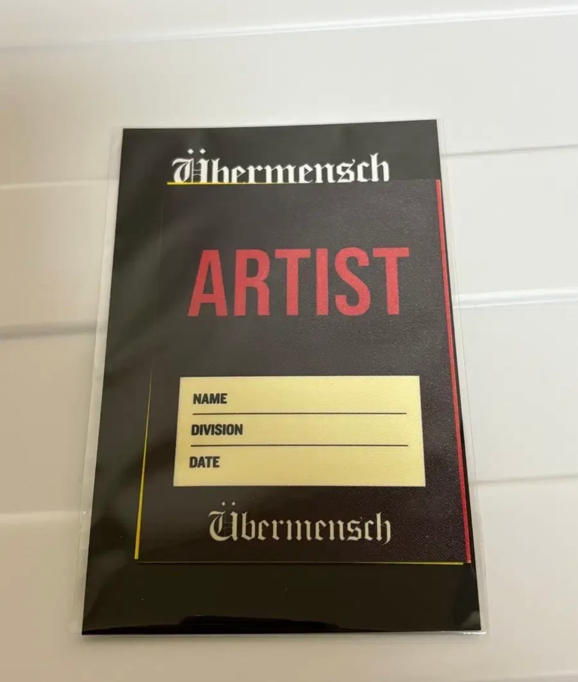 [당일 배송] 지디 위버멘쉬 스티커 상품이미지1