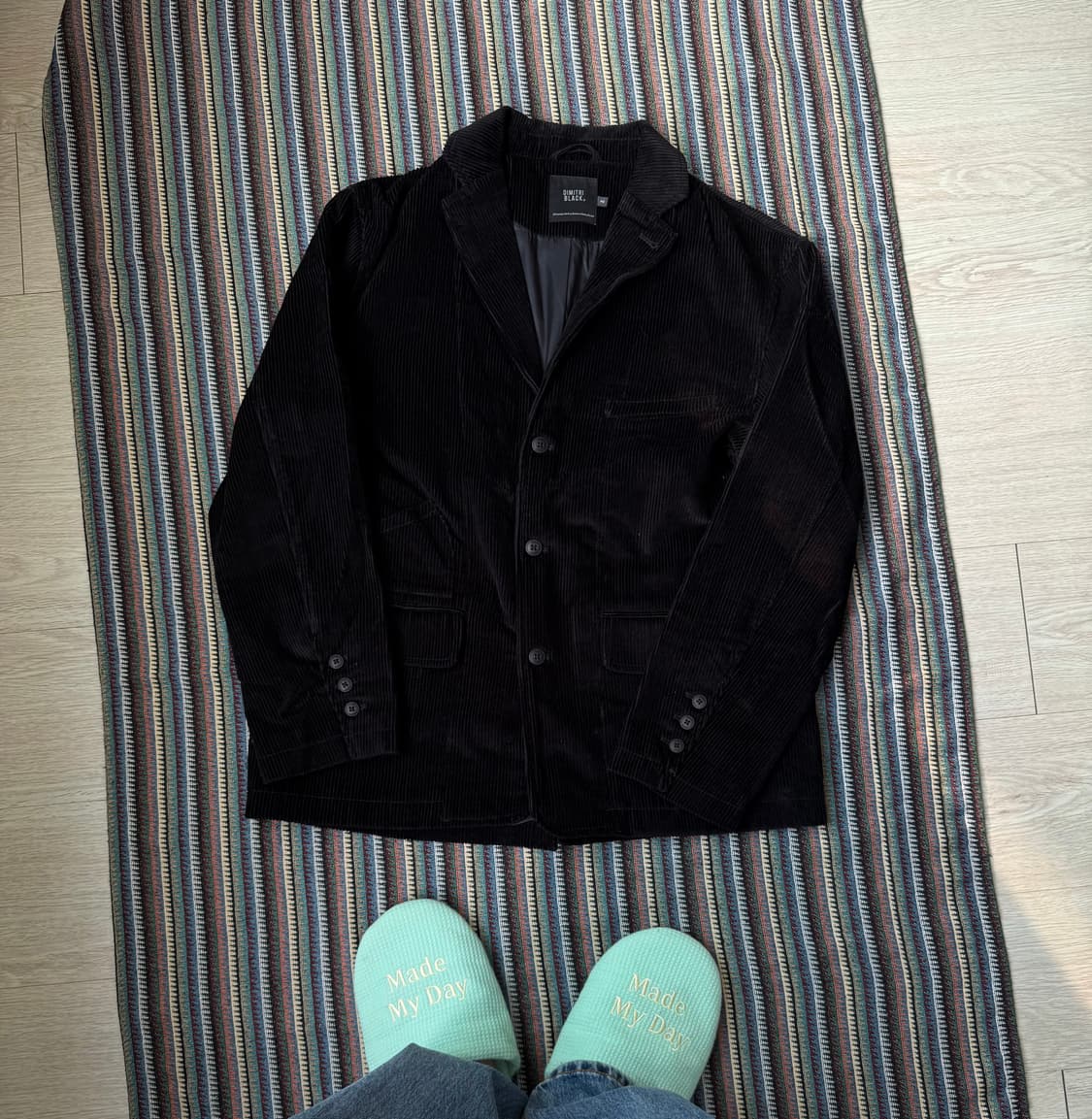 디미트리블랙 코듀로이 블레이저 자켓 상품이미지2