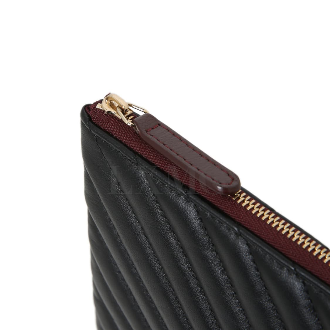 샤넬 쉐브론 클러치 라지 클래식 블랙 지퍼파우치 A69251 상품이미지5