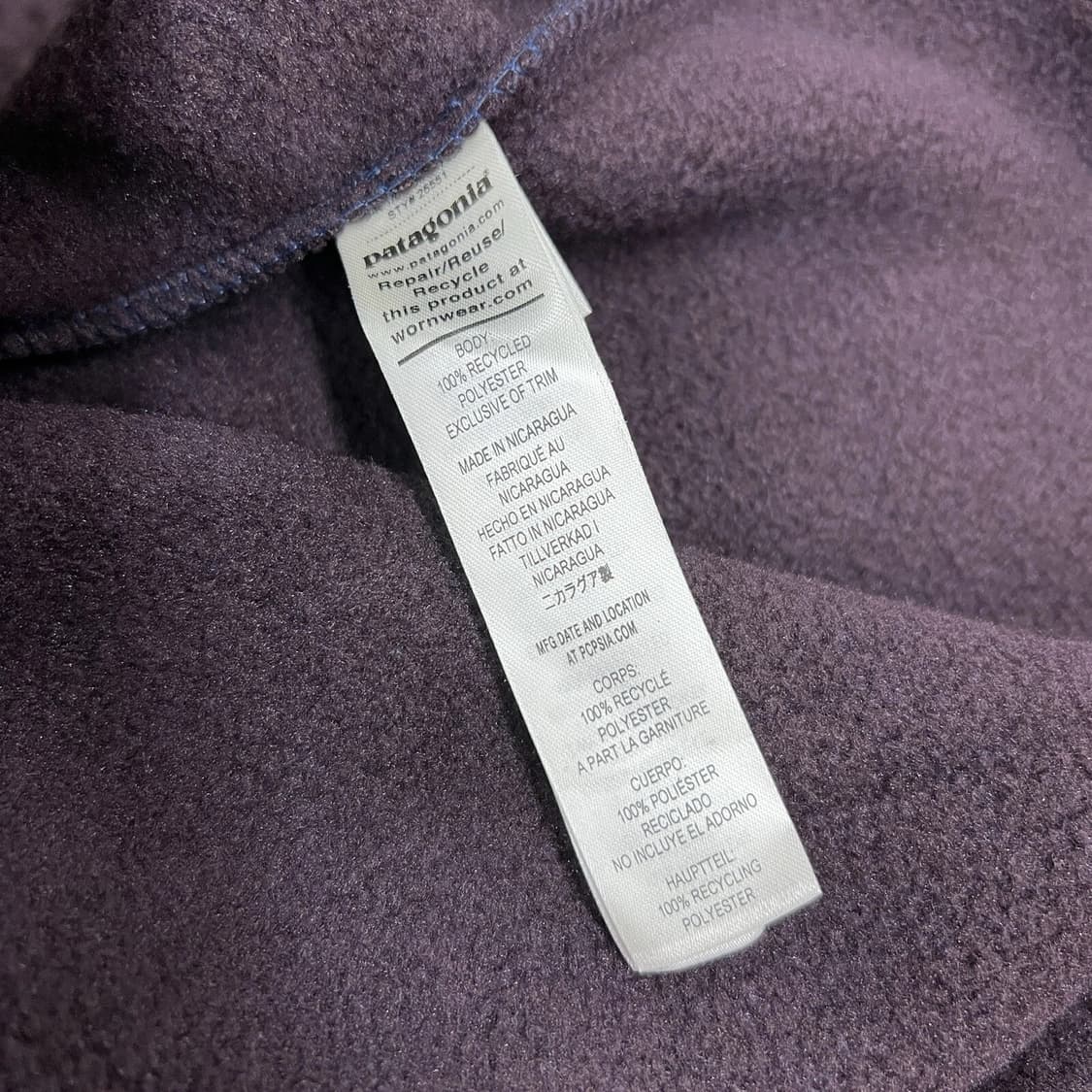 10s 파타고니아 신칠라 스냅-T 블루/브라운 상품이미지7