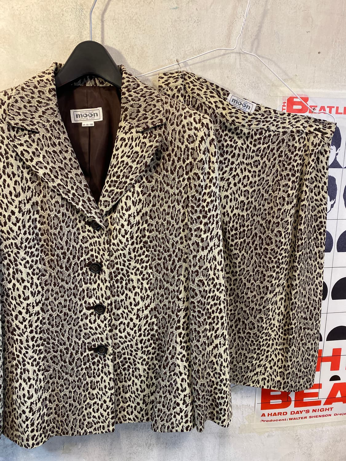 90s 한국 빈티지 부띠끄moonyounghee 55 셋업 상품이미지1