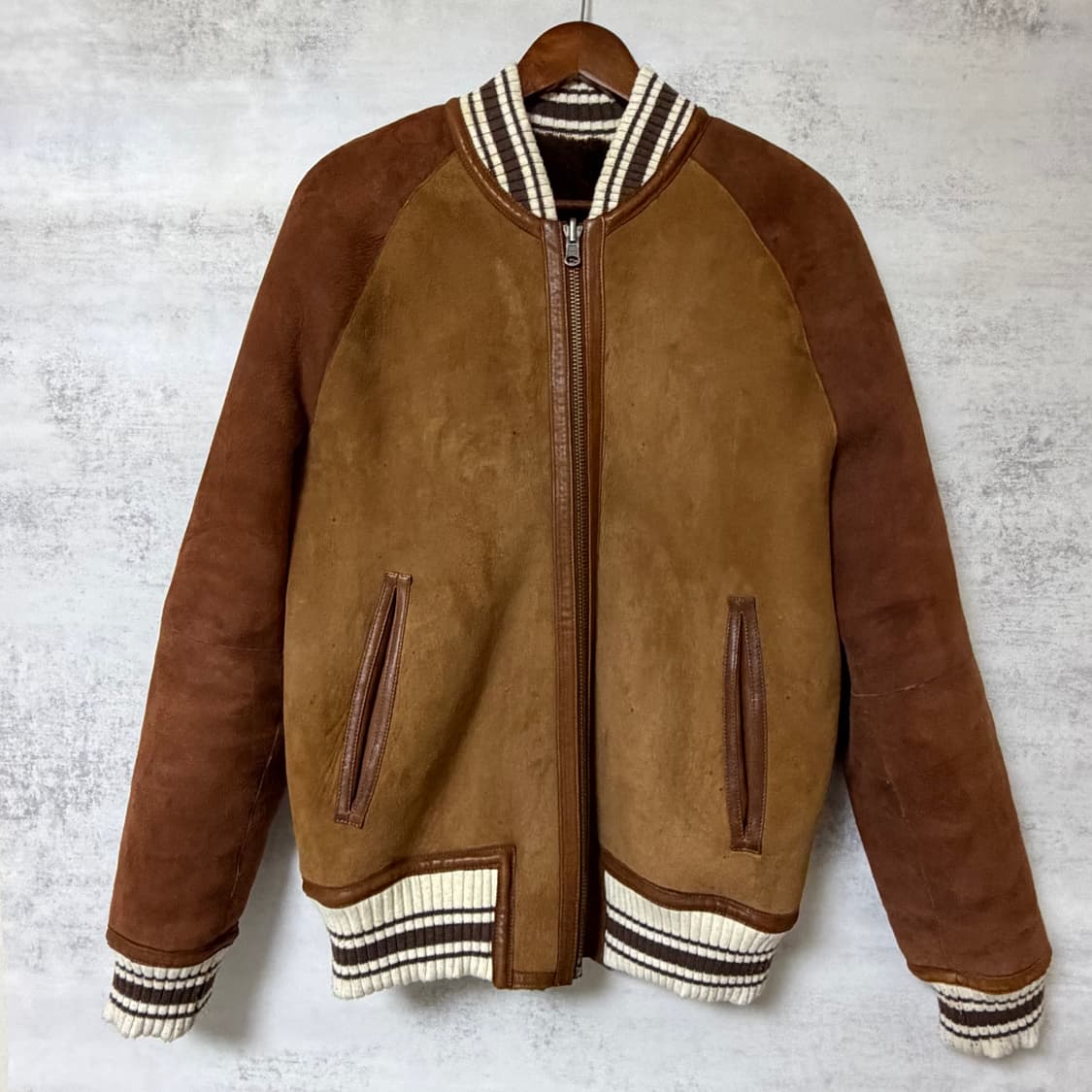 자라 양털 리버서블 무스탕 상품이미지2