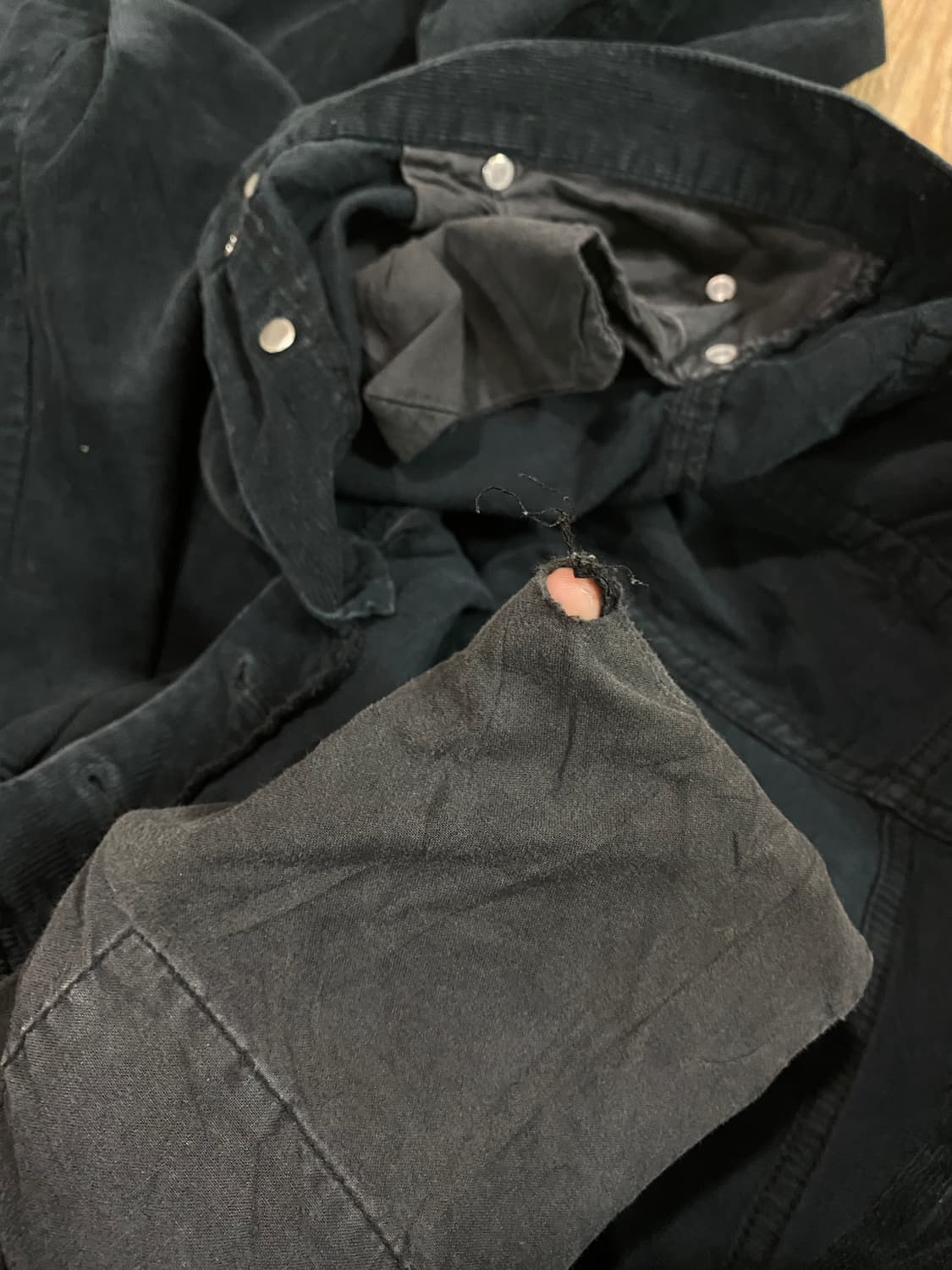 아페쎄 코듀로이 팬츠 다크 그린 28 상품이미지4