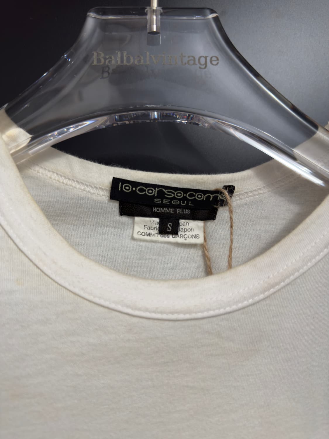 꼼데가르송 옴므 플러스 피쉬 그래픽 티셔츠 상품이미지3