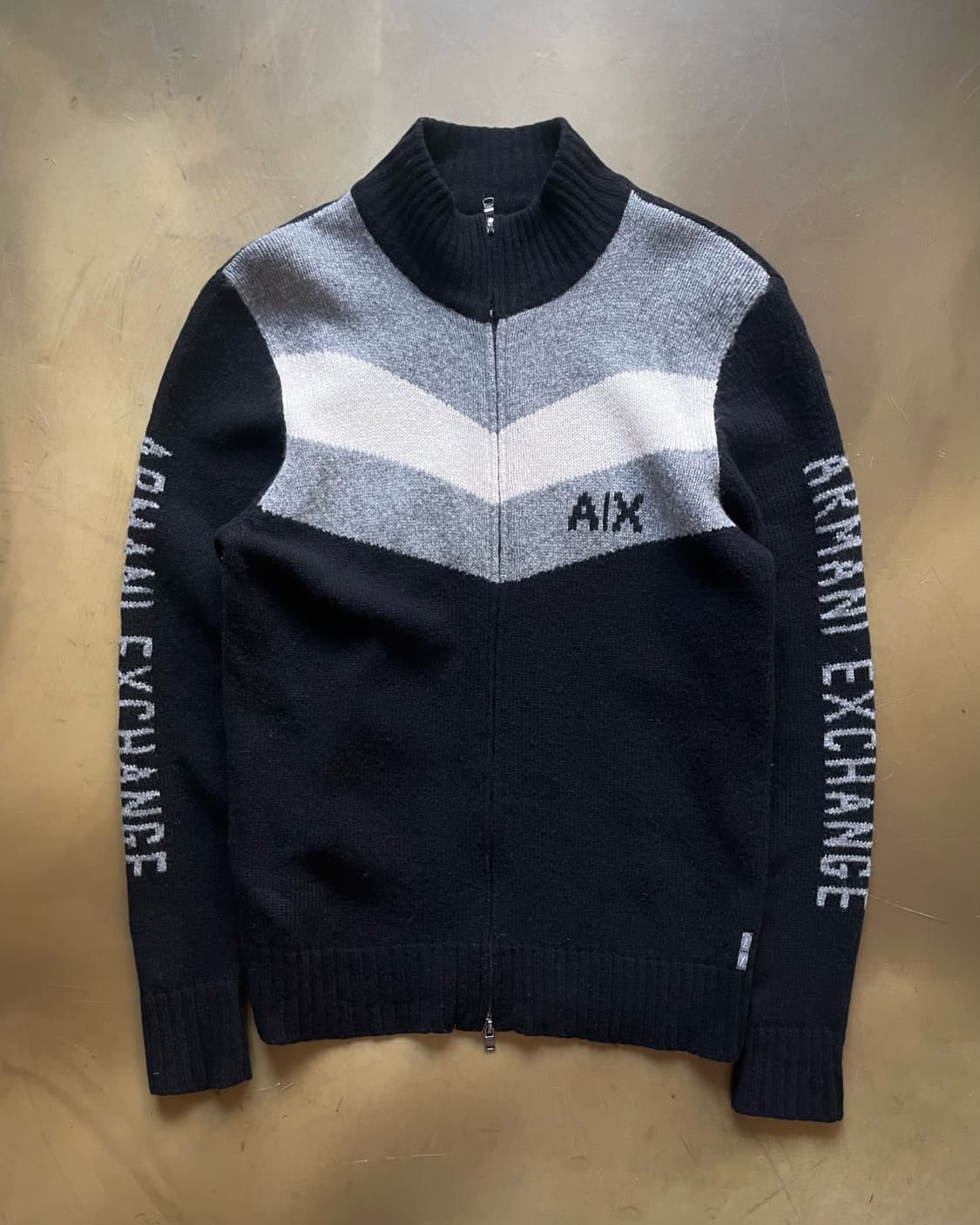90-00s Armani Exchange Knit Zip-up JK 상품이미지4