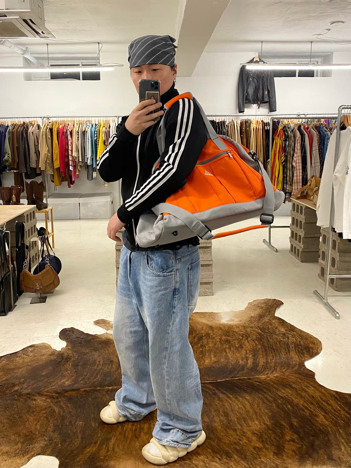 90's ADIDAS training duffel bag 아디다스 더플백 상품이미지10