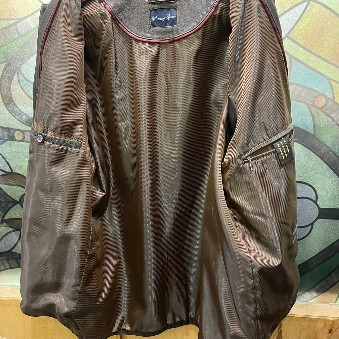 Vintage Cow leather jacket 상품이미지6