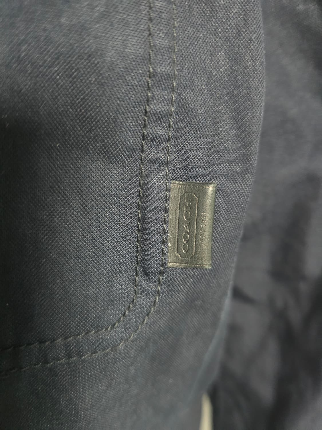 코치 남성 네이비 워크 자켓 M (110~115) 새상품 상품이미지6