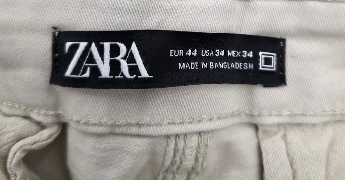 ZARA 자라 남자 카고바지. 
싸이즈 35~36 상품이미지5