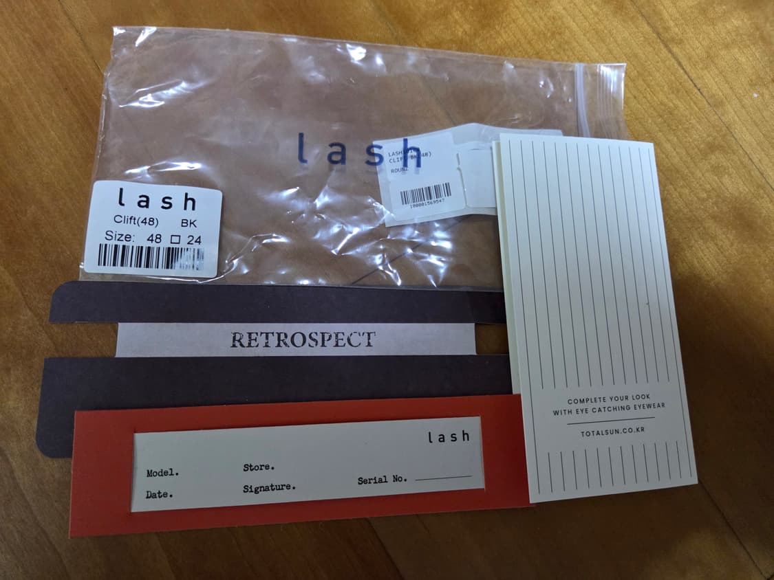 새상품) 래쉬 클리프트 블랙 48 사이즈 상품이미지2