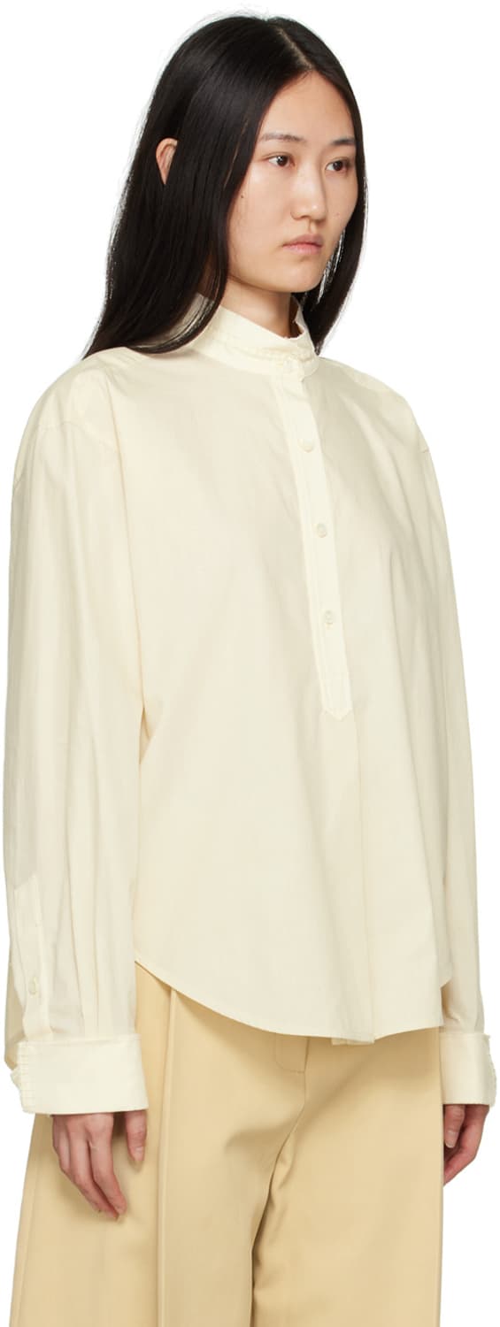 (새상품)렉토 오프화이트 모나코셔츠  상품이미지2