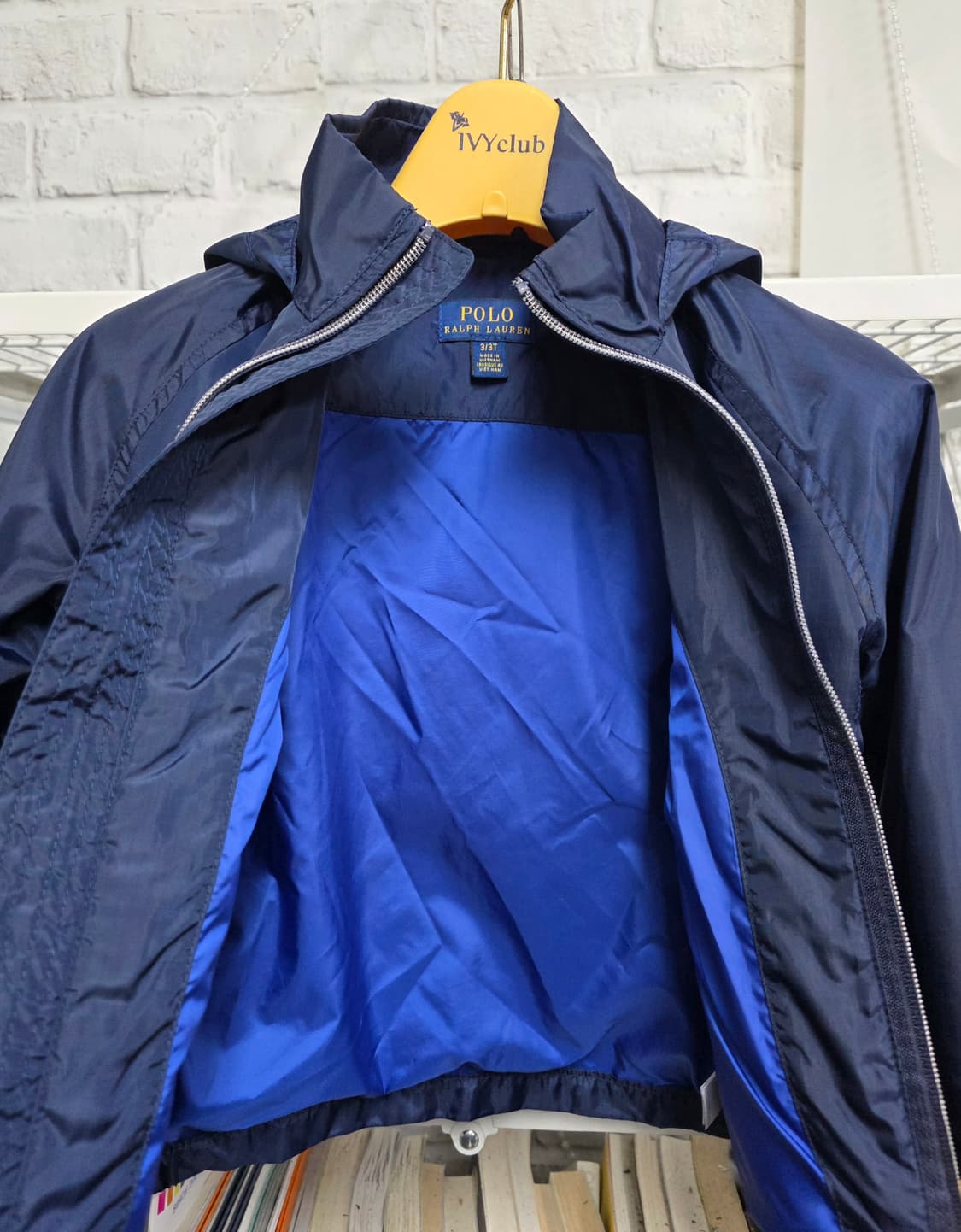 폴로랄프로렌 키즈 바람막이 3Y 후드 원드브레이크 점퍼 MM62 상품이미지4