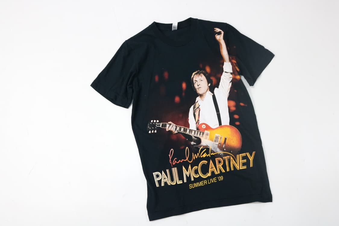 폴 매카트니 2009 뉴욕 라이브 투어 반팔 티셔츠 (XS) 상품이미지2