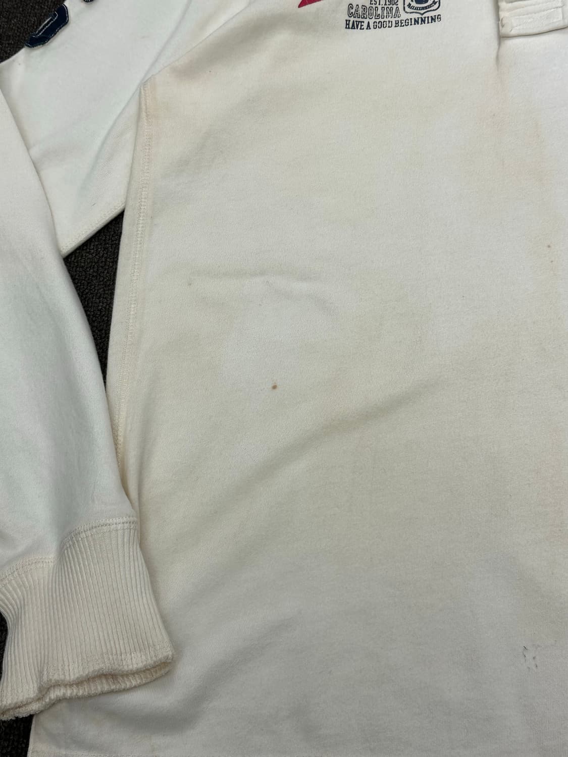 XL)Russell Athletic vintage 그래픽 폴로 셔츠 상품이미지3