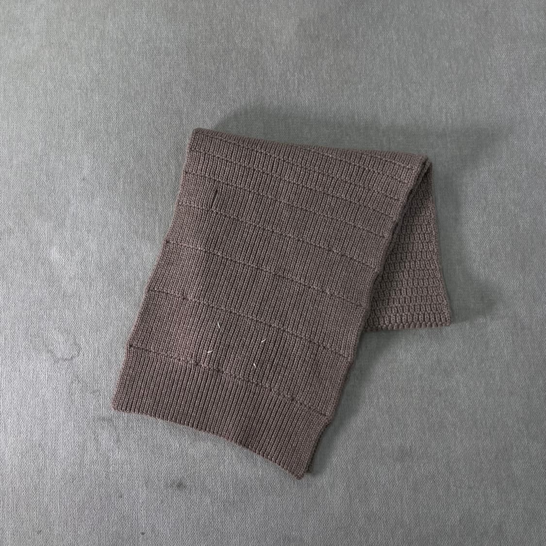 메종마르지엘라 베이지 니트 머플러 상품이미지1