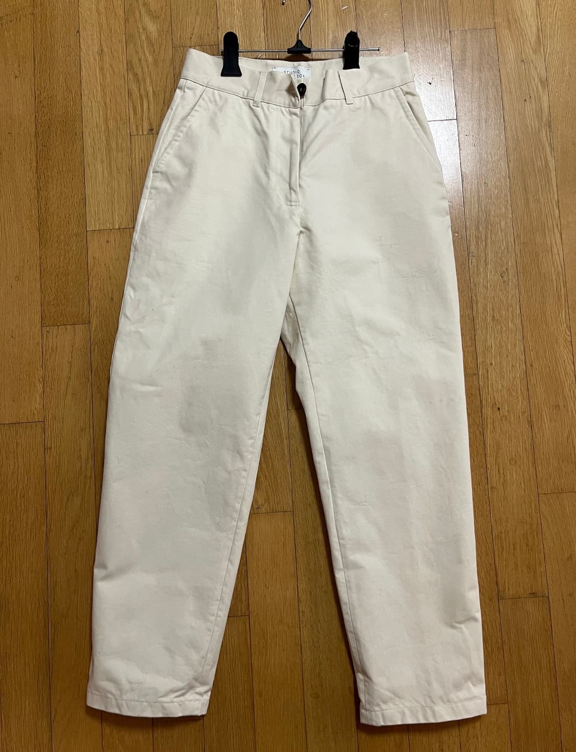 (한번 착용) 스튜디오 니콜슨 Meavy 아이보리 팬츠 상품이미지1