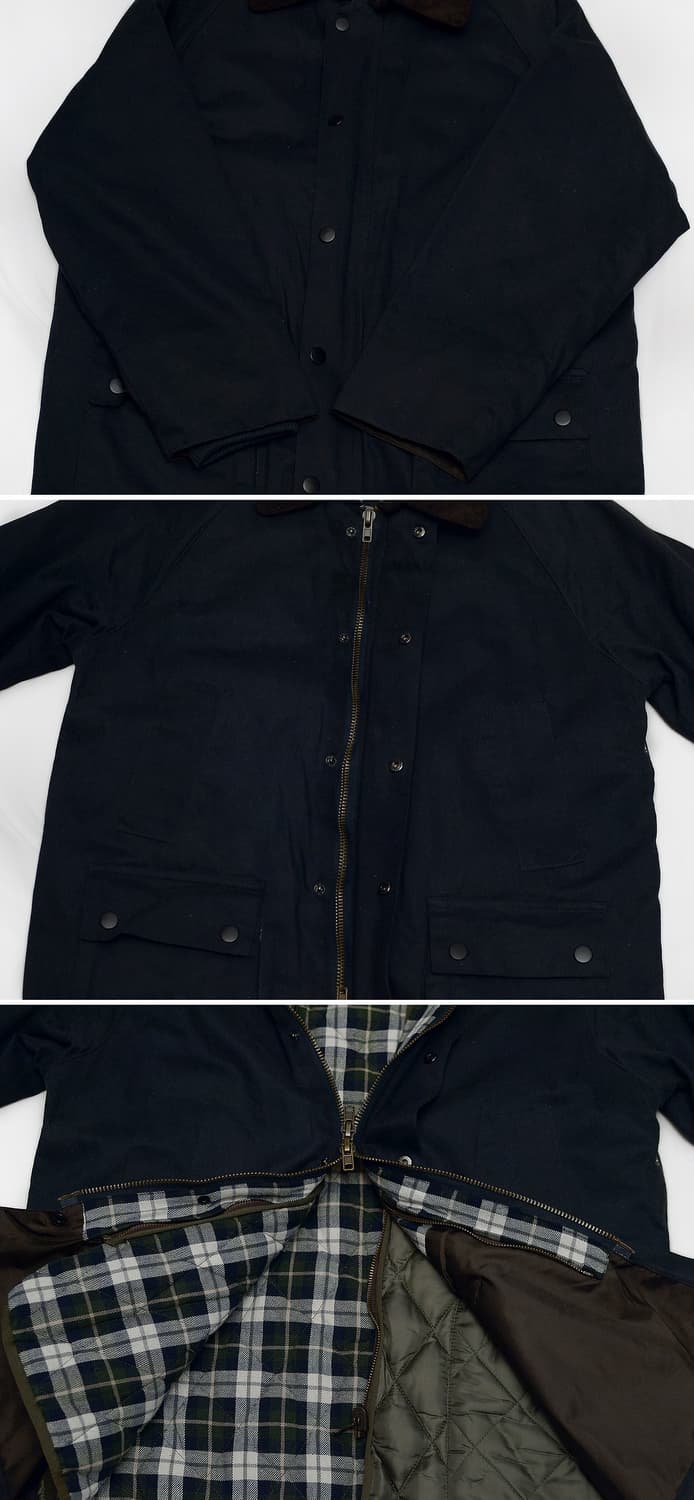 솔리드블루 왁스 자켓+다운 조끼 라이너 세트 (50 / 100-105) 상품이미지6