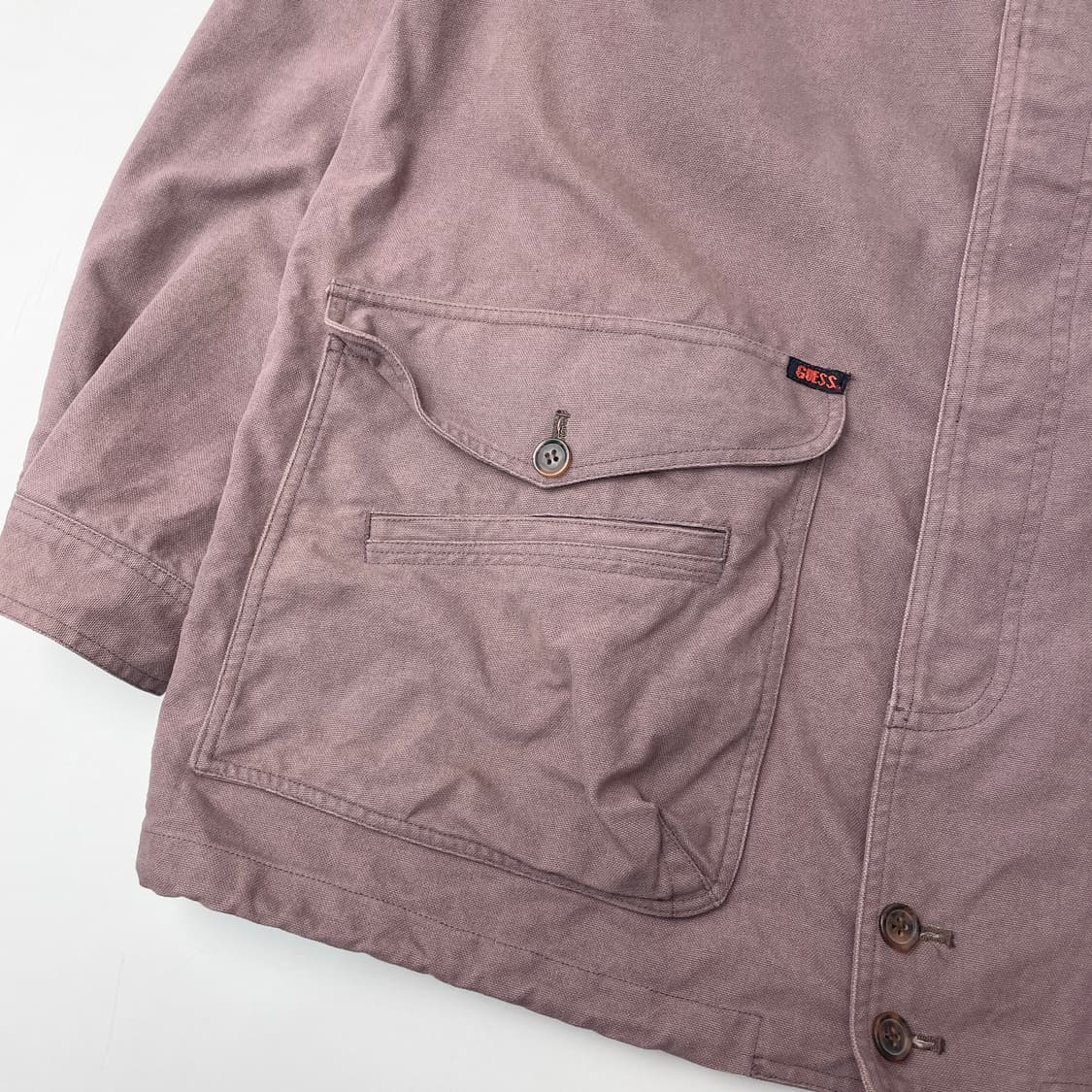 90-00s GUESS 게스 워크 자켓 L 상품이미지5