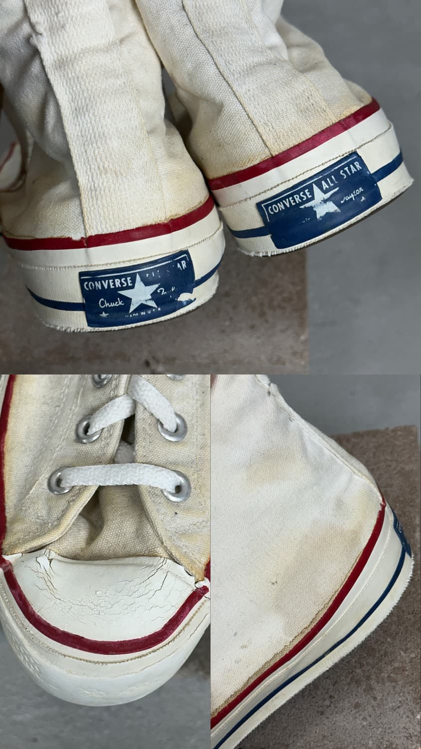 60’s OG USA 컨버스 척테일러 사이드 스티치 상품이미지8