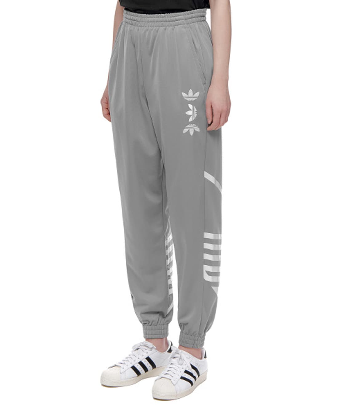 아디다스 라지 로고 트레이닝 그레이 세트 판매 상품이미지2