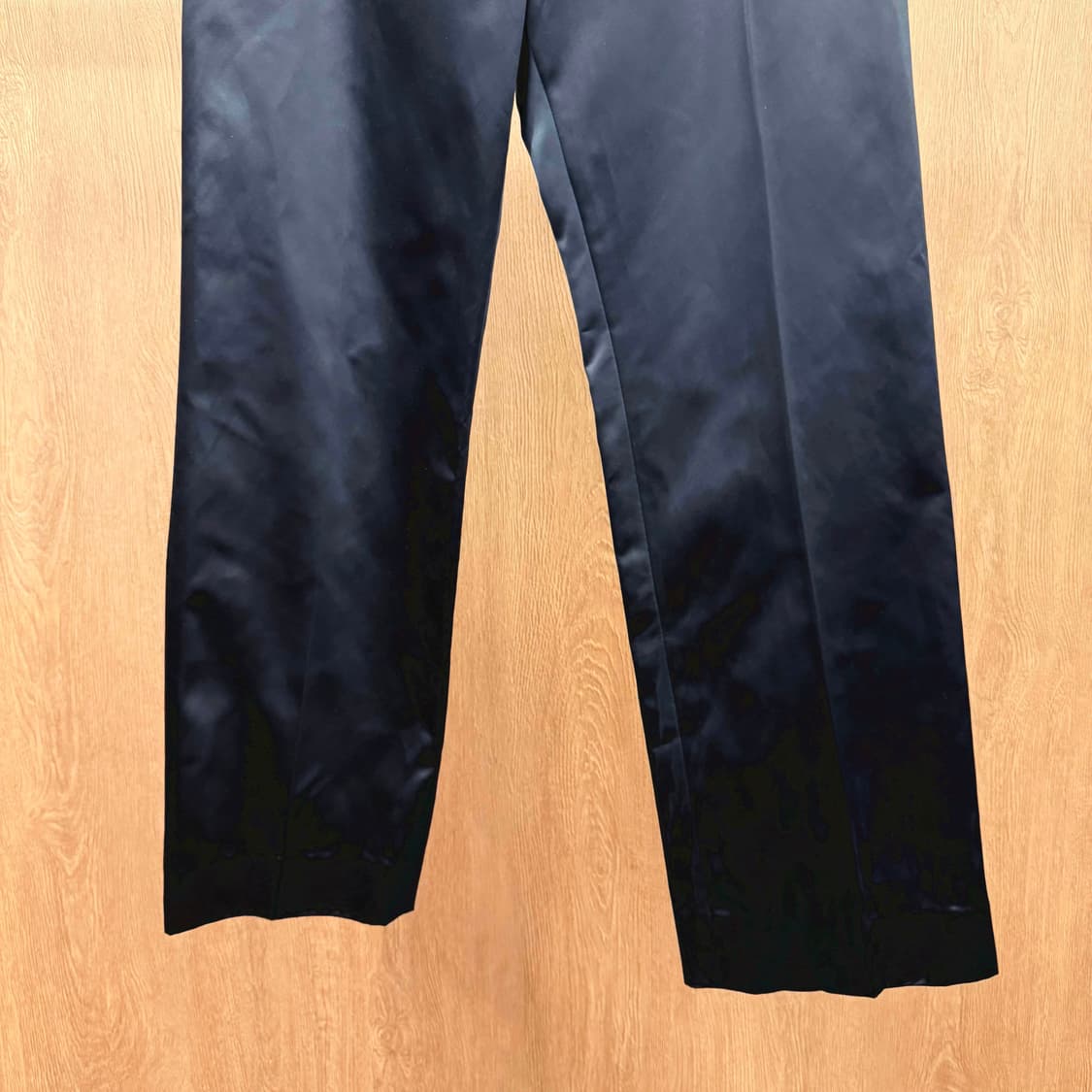 질샌더 슬랙스 히든 클로징 미니멀 디자인 후면 포켓 디테일 네이비 상품이미지5