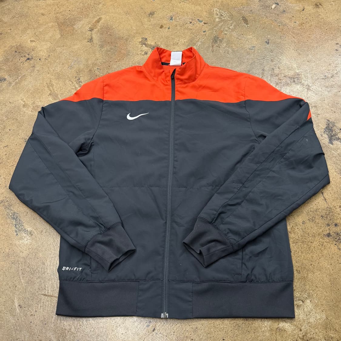 [정품/M] 나이키 블랙 오렌지 바람막이 자켓 b19 상품이미지2