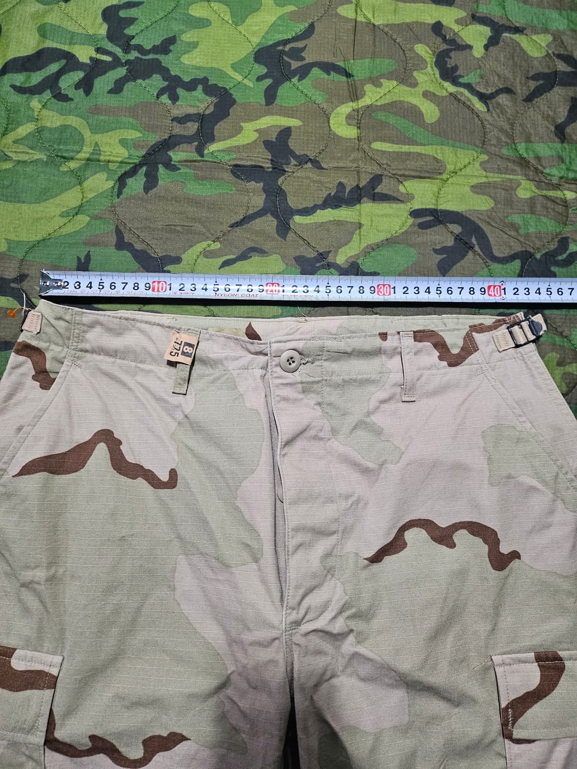 미군오리지날 사막삼색 bdu 팬츠 MR 상품이미지5