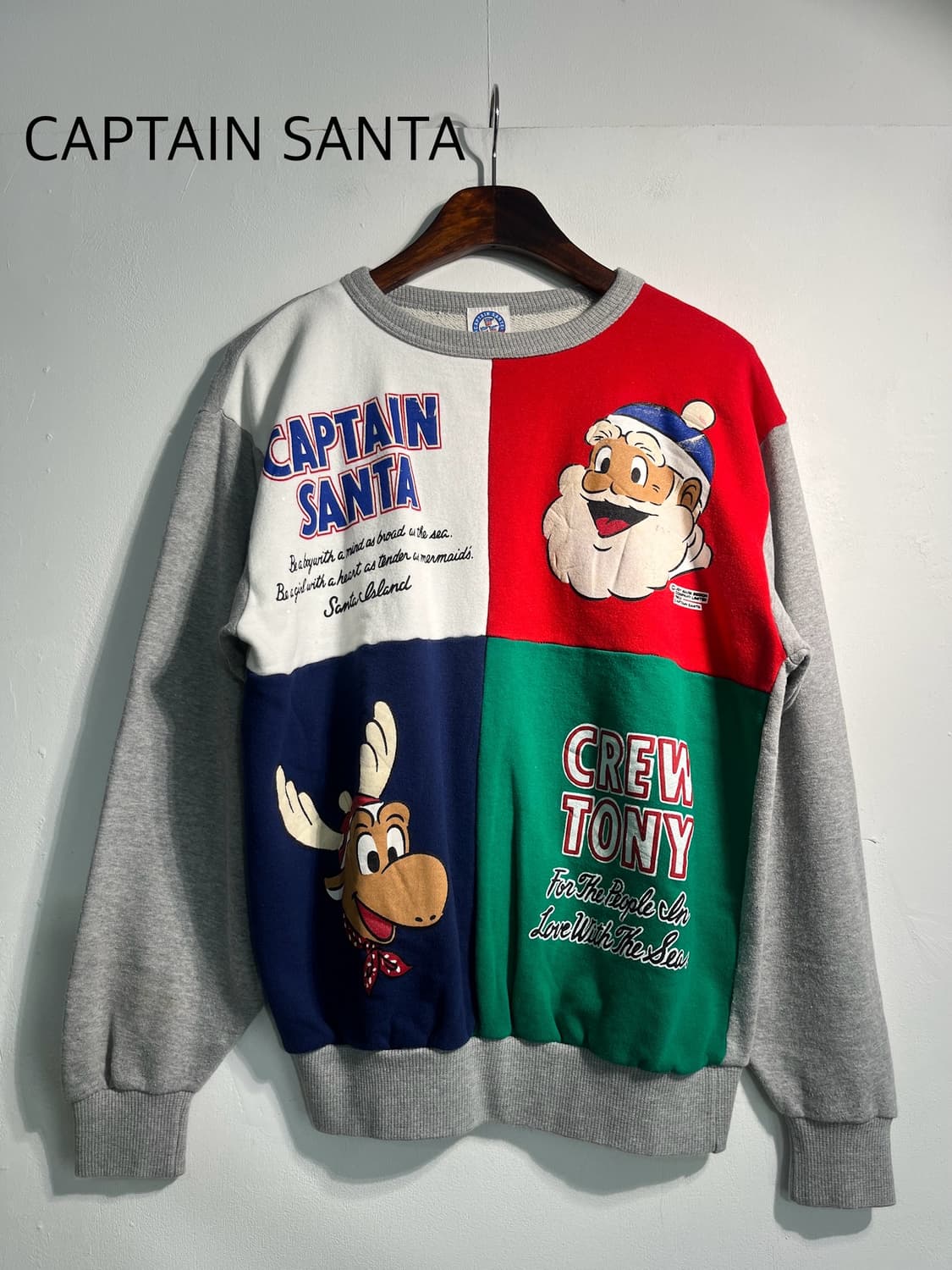Captain santa 캡틴산타 스웻셔츠 맨투맨 상품이미지3