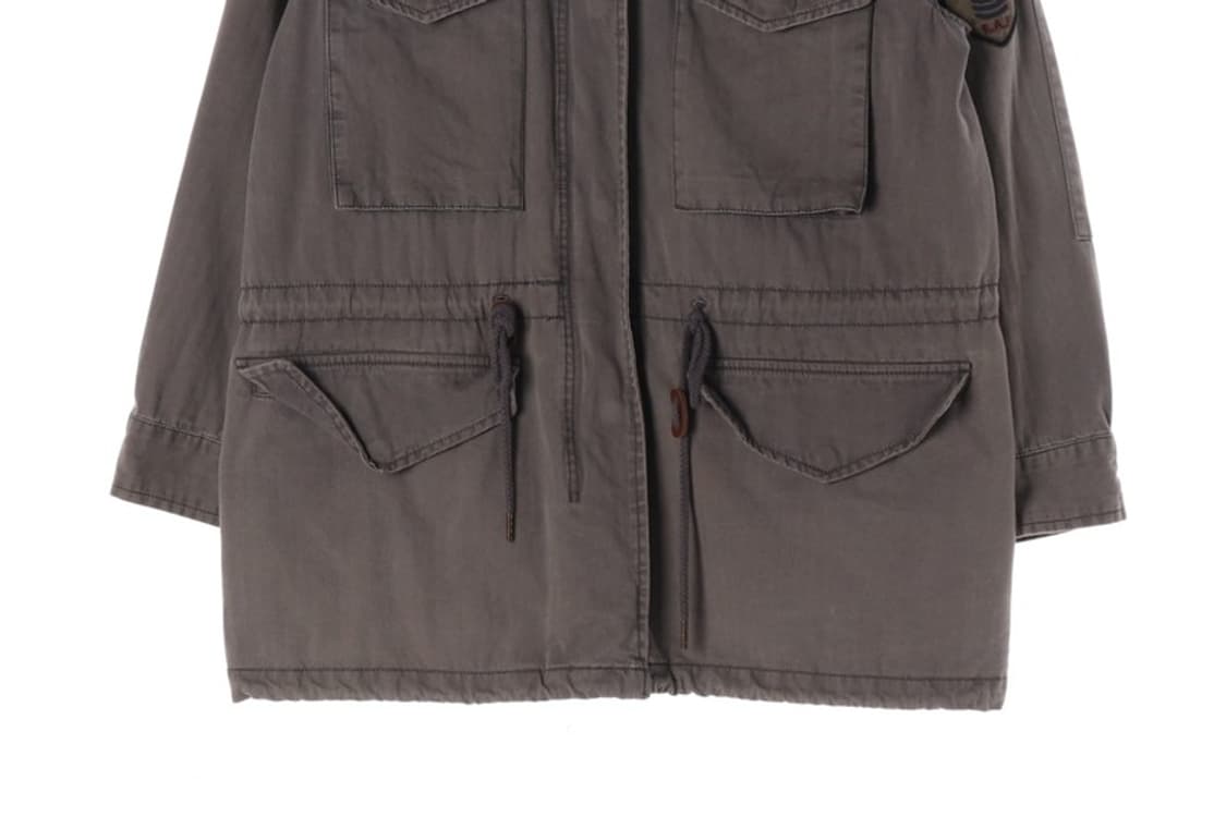 써스데이아일랜드 빈티지 밀리터리 필드 야상 자켓 M 상품이미지5