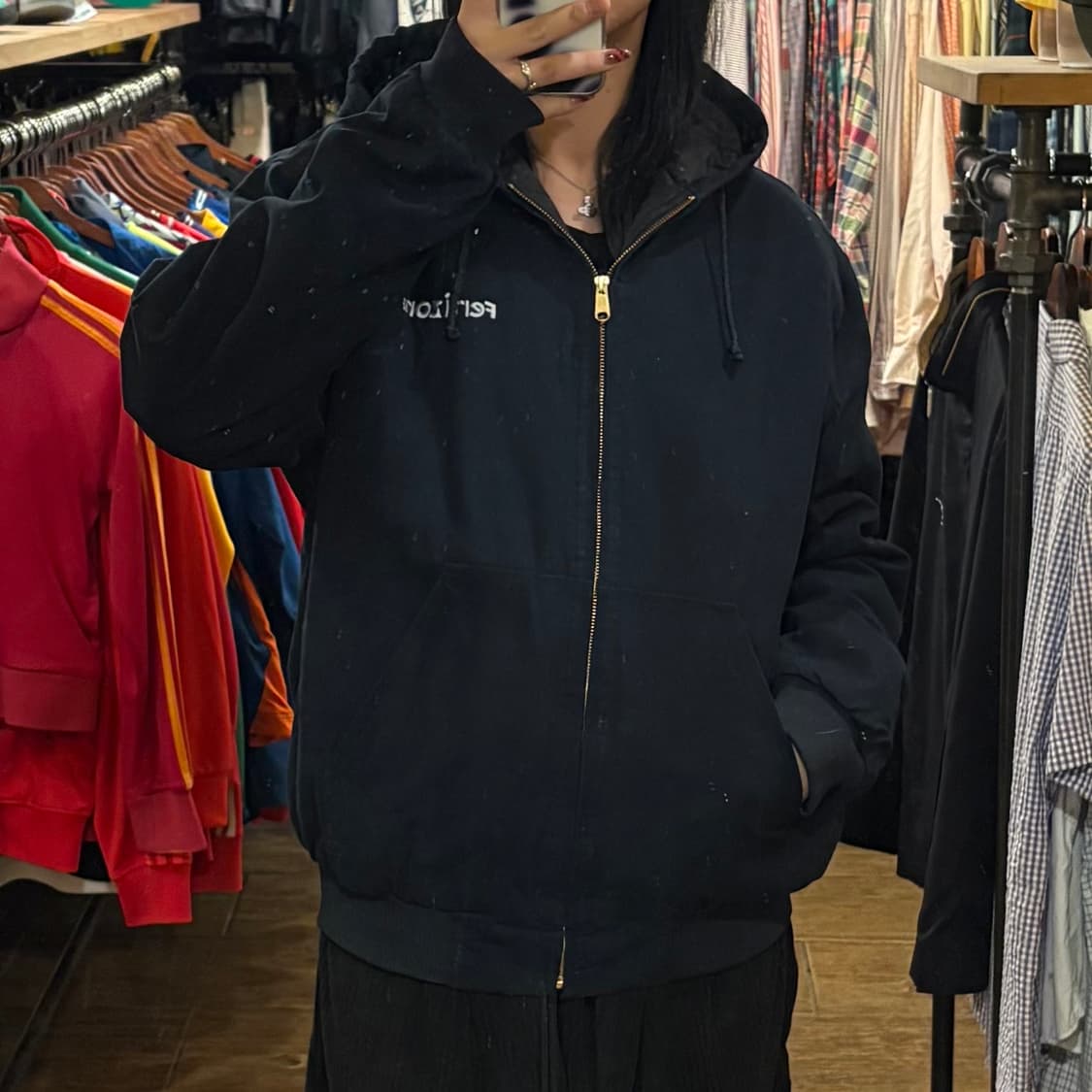 [HI] VTG 트라이마운틴 워크웨어 자켓 네이비 상품이미지2