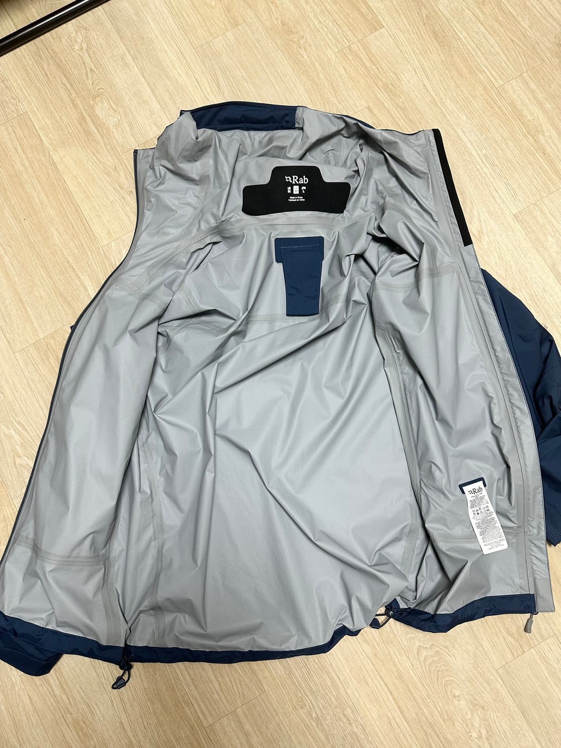 Rab 다운포어 플러스 2.0 자켓 템페스트 블루 / M사이즈 상품이미지5