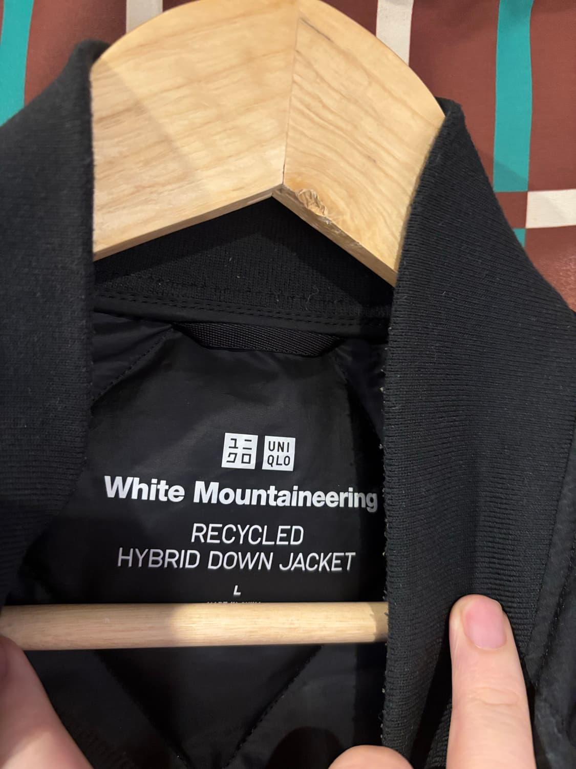 유니클로 화이트마운티니어링 하이브리드 다운자켓 상품이미지3