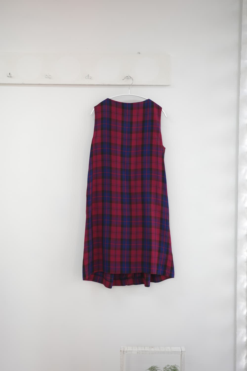 tartan check sleeveless one-piece 상품이미지7
