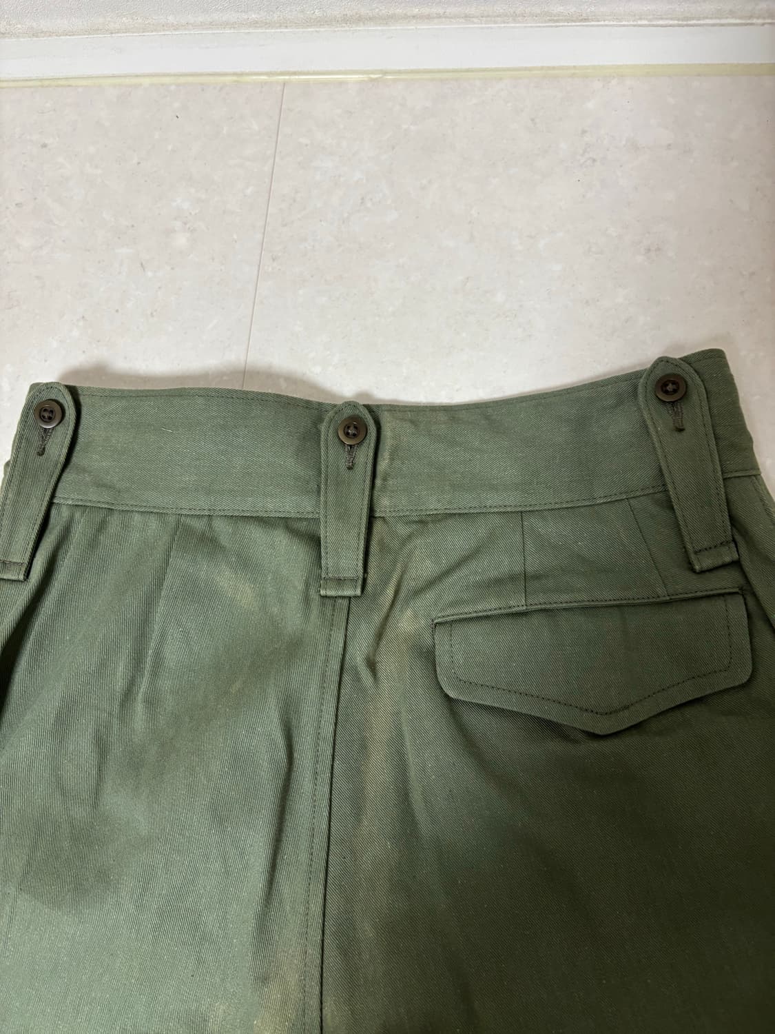 나이젤카본 올리브 팬츠 30 상품이미지5