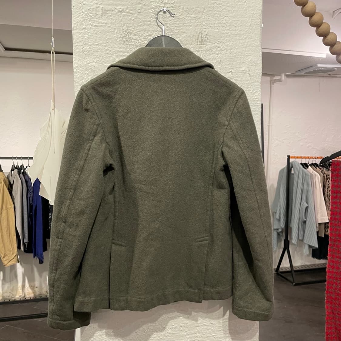 꼼데가르송 옴므플러스 축융 울 피코트 상품이미지4