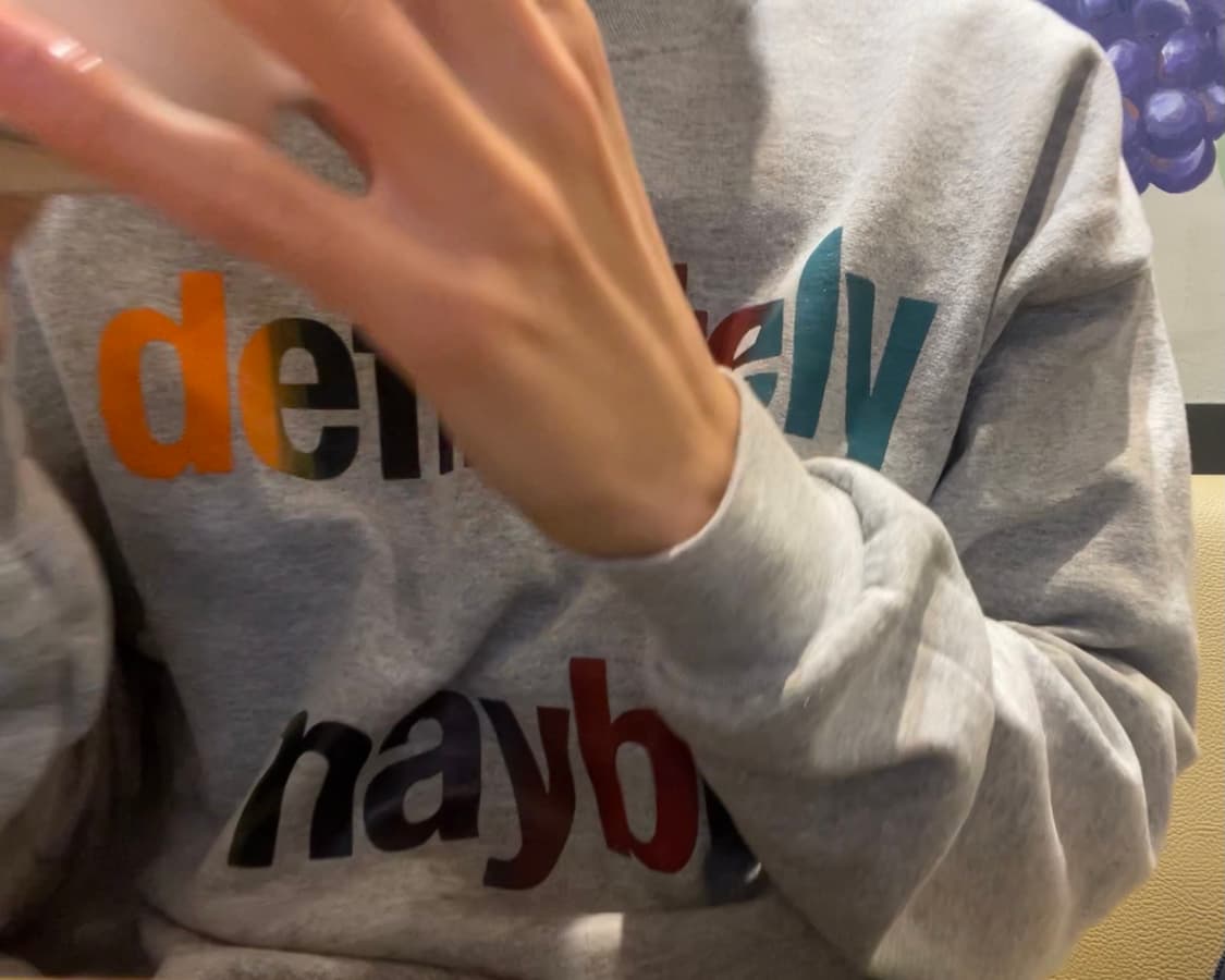 Aie sweatshirt 에이아이이 스웨트셔츠 상품이미지1