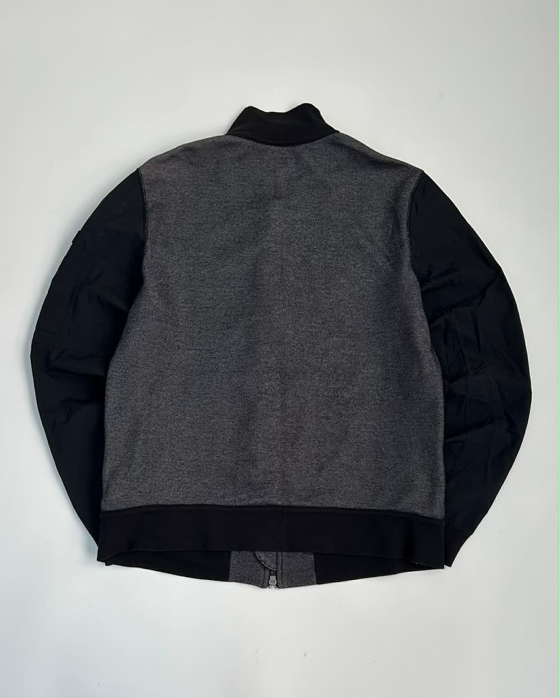 [L] 아르마니 익스체인지 해링턴  믹스 패브릭 집업 자켓 상품이미지2