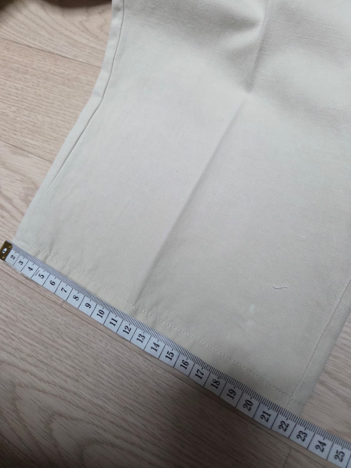 LORO PIANA 로로피아나 아이보리 슬랙스 면바지 치노 오피서 상품이미지10