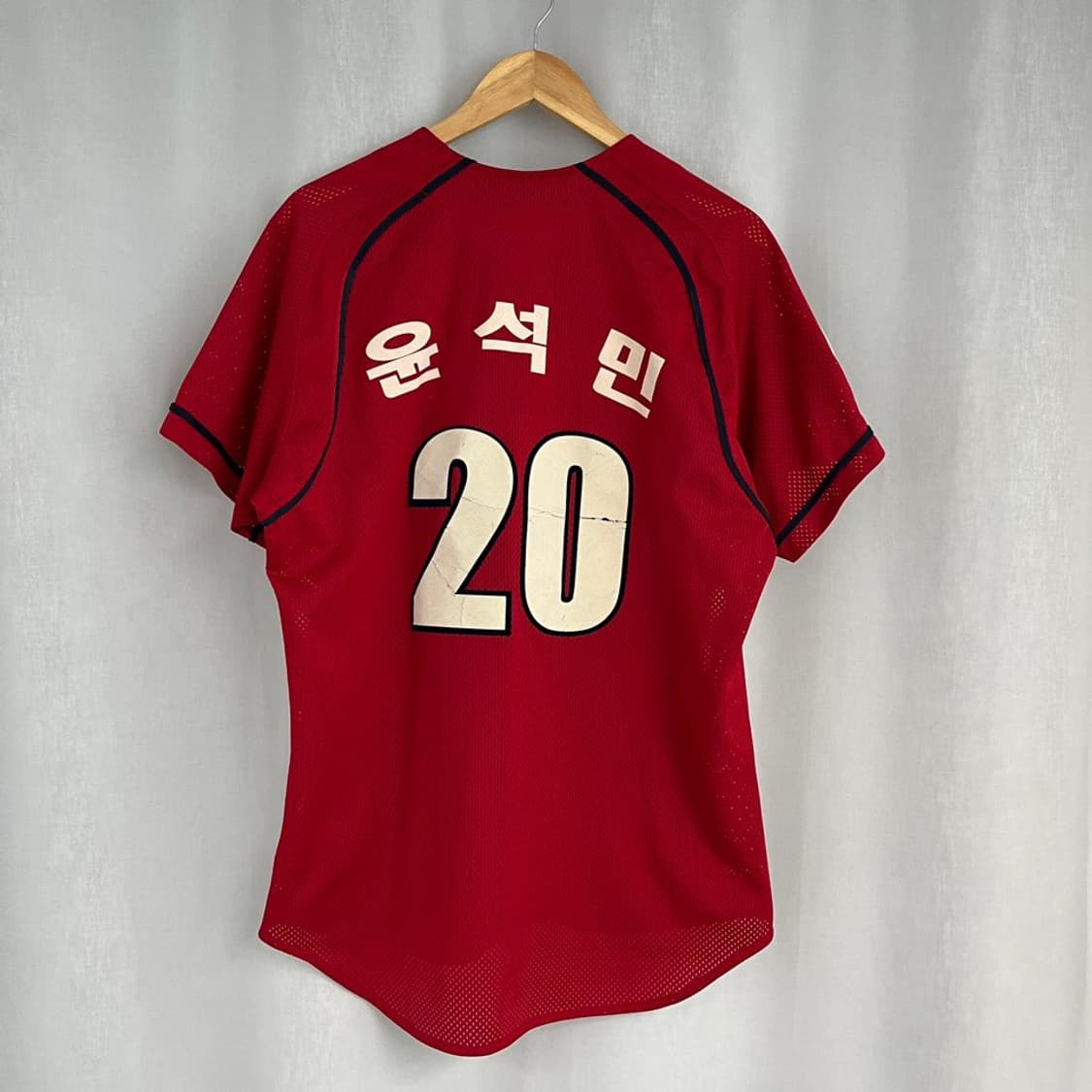 기아 타이거즈 반팔 야구 유니폼/윤석민/#3774 상품이미지2