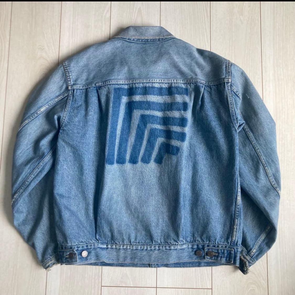(40) lvc 워싱 데님 자켓 lot 517 상품이미지6